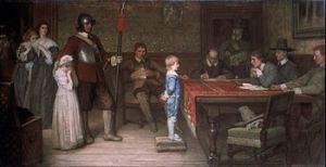 William_Frederick_Yeames - painting